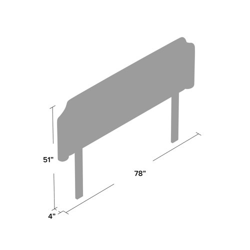 Three Posts™ Pocola Upholstered Headboard & Reviews Wayfair